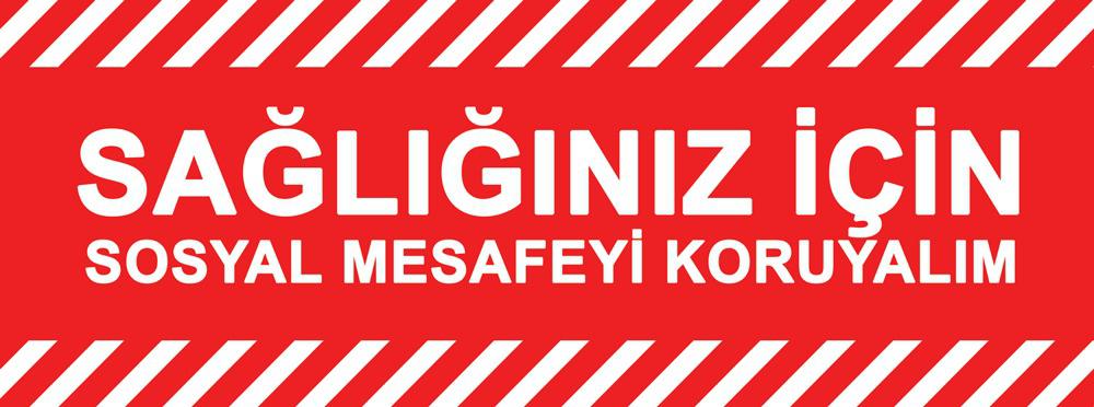 Sosyal Mesafe Koruma Bandı 4