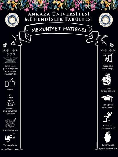 Mezuniyet Hatırası Üniversite Hatıra Perdesi