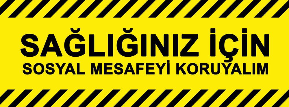 Sosyal Mesafe Koruma Bandı 6