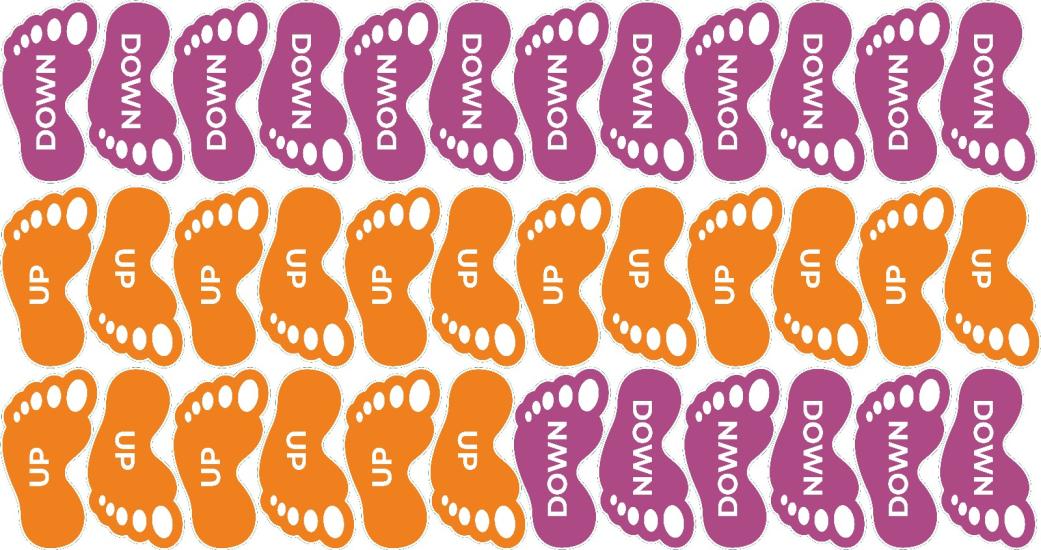 Up - Down Ayak izi