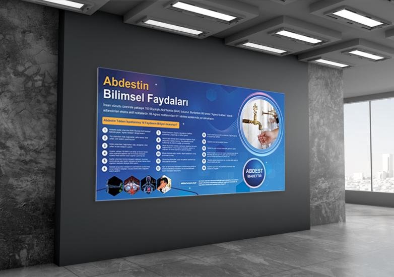 Abdestin Bilimsel Faydaları Okul Posteri