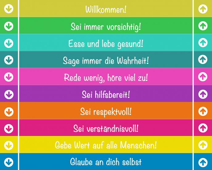 Almanca Merdiven Yazısı 1