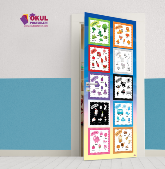 Colours İngilizce Kapı Giydirme 27