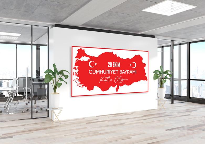 29 Ekim Cumhuriyet Bayramı Posteri