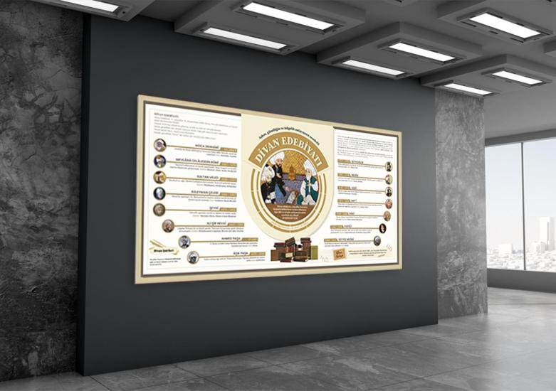 Divan Edebiyatı Okul Posteri