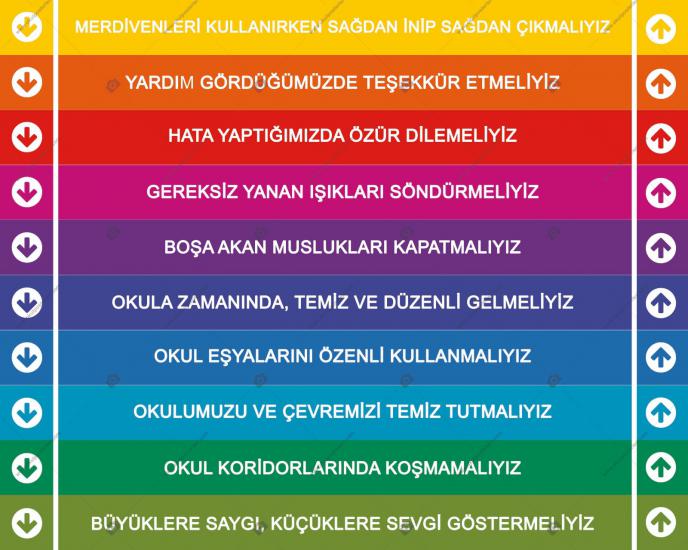 Eğitim Merdiven Yazısı 2