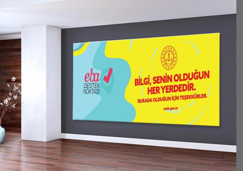 EBA Destek Noktası Afişi