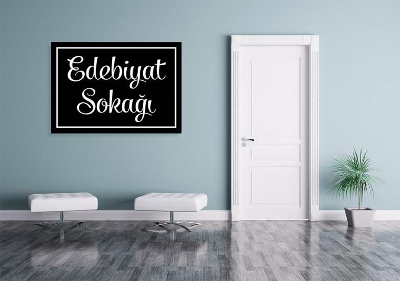 Edebiyat Sokağı Tabelası 2