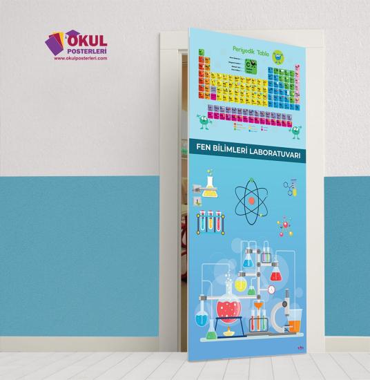 Fen Bilimleri Laboratuvarı Kapı Giydirme-5