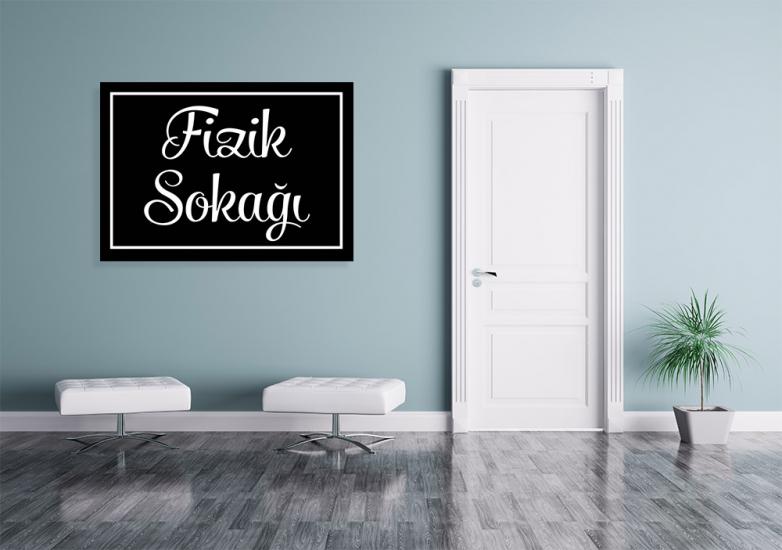 Fizik Sokağı Tabelası