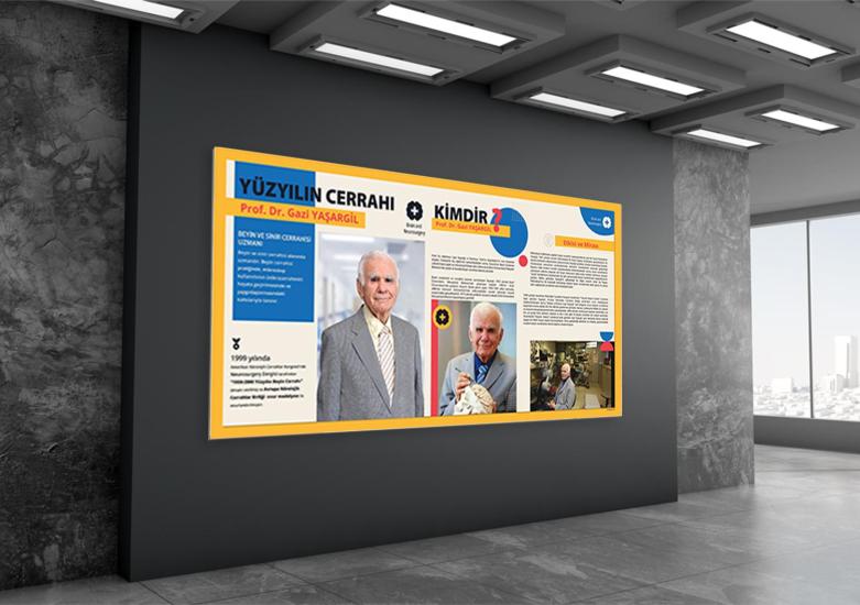 Gazi Yaşargil  Okul Posteri