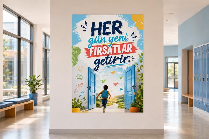 Hergün Yeni Bir Fırsat Rehberlik Posterlik