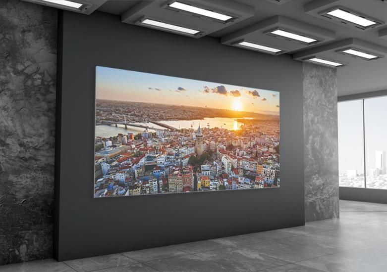 İstanbul Manzarası 6 Galata Kulesi Okul Posteri