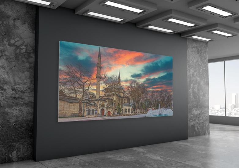 İstanbul Manzarası 5 Okul Posteri