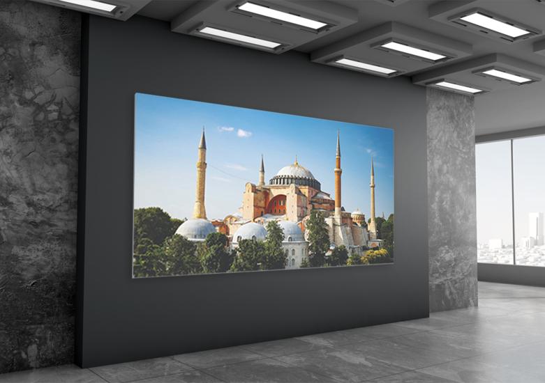  İstanbul Manzarası 7 Ayasofya Okul Posteri