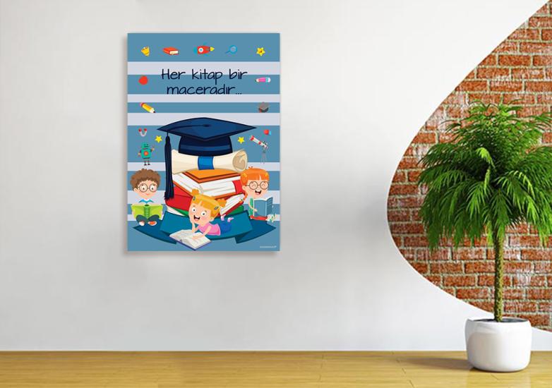 Kitap Okuma Okul Posteri 27