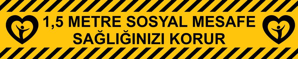 Sosyal Mesafe Koruma Bandı 2