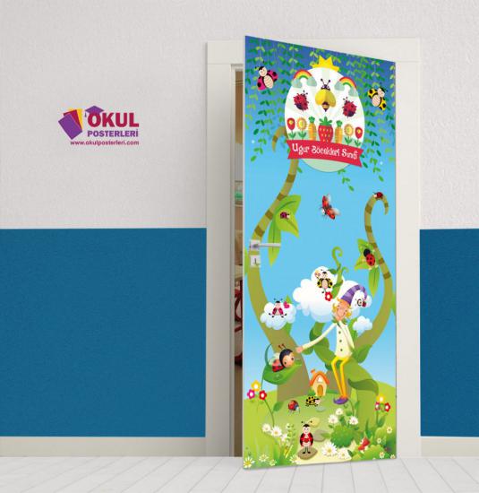 Uğur Böcekleri Sınıfı Kapı Giydirmesi