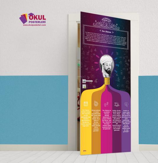 İbni Batuta Kapı Müslüman Bilim Adamı Giydirme