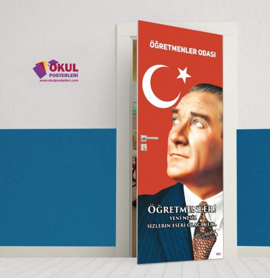 Öğretmenler Odası Kapı Giydirmesi 4