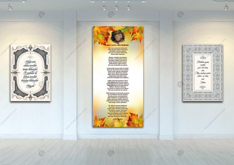 ATTİLA İLHAN EDEBİYAT POSTERİ