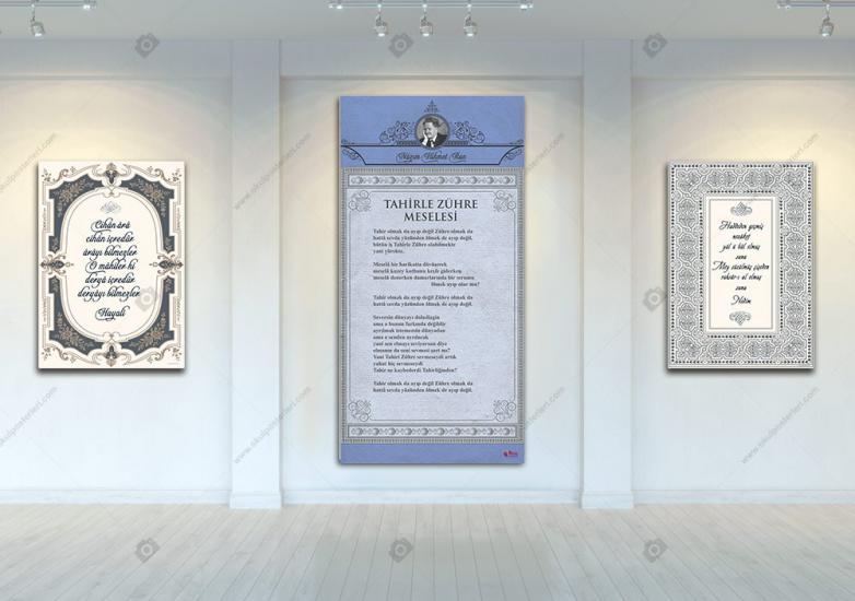 NAZIM HİKMET EDEBİYAT POSTERİ