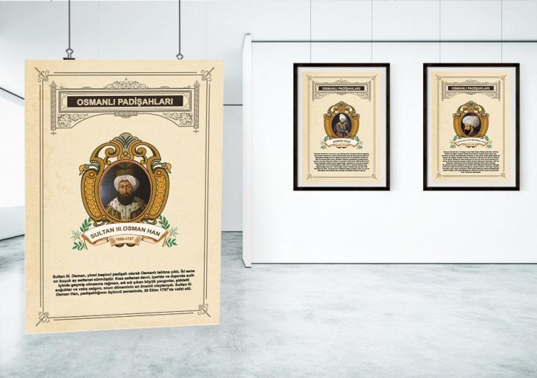 SULTAN III. OSMAN HAN OKUL POSTERİ