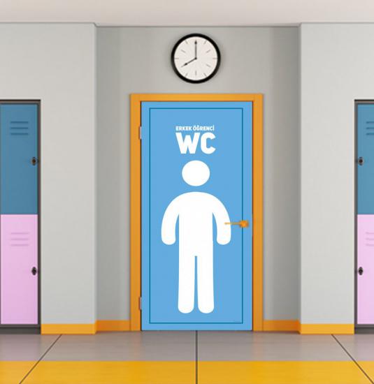 Erkek WC Kapı Giydirme 2