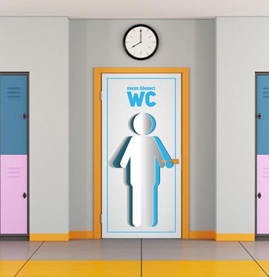 Erkek WC Kapı Giydirme 3