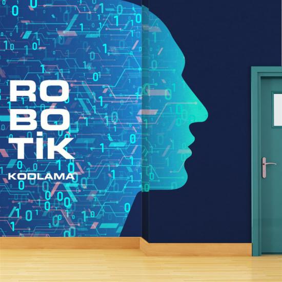 Robotik Kodlama Duvar Giydirme 6