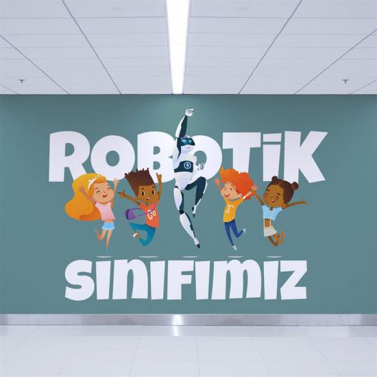 Robotik Kodlama  Duvar Giydirme 18