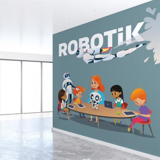 Robotik Kodlama  Duvar Giydirme 19