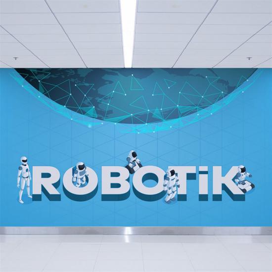 Robotik Kodlama  Duvar Giydirme 22