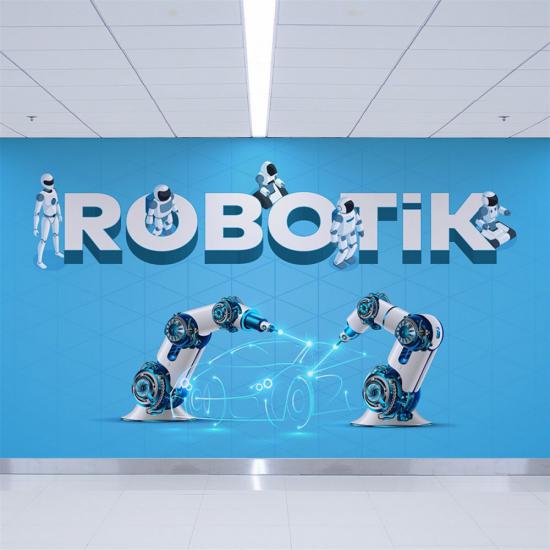 Robotik Kodlama Duvar Giydirme 23