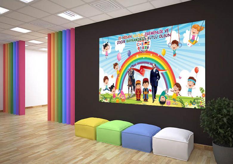 23 Nisan Okul Posteri