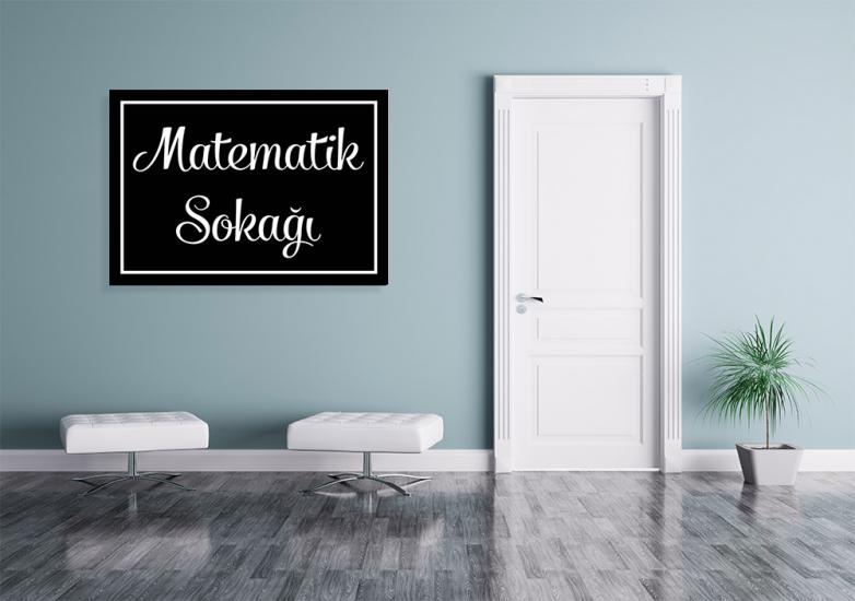 Matematik Sokağı Tabelası 2