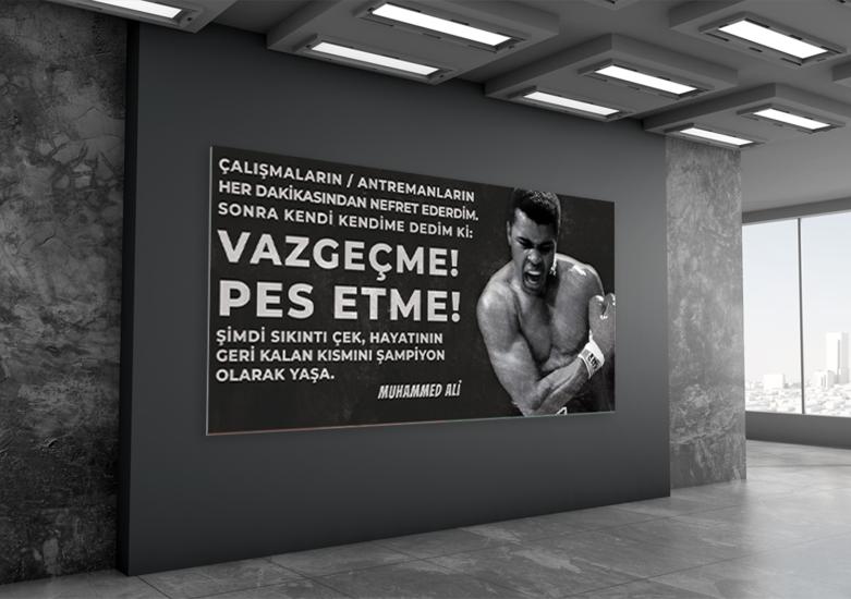 Muhammed Ali Okul Posteri