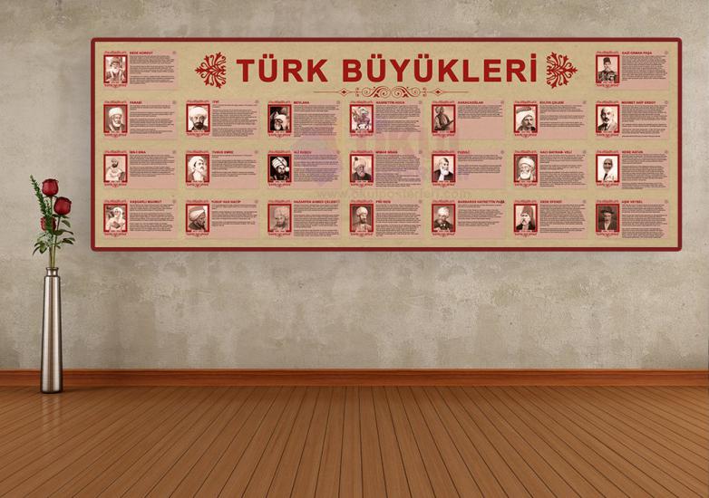 Türk Büyükleri Posteri