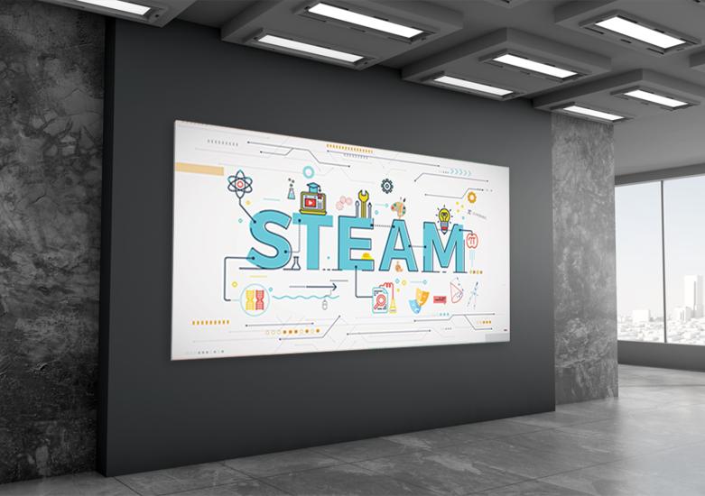 Steam Okul Posteri