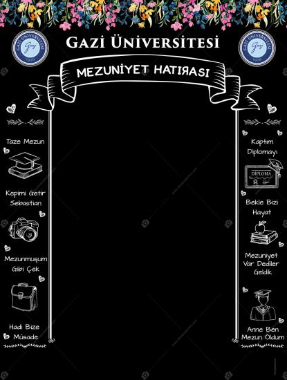 Üniversite Mezuniyet Hatırası Panosu