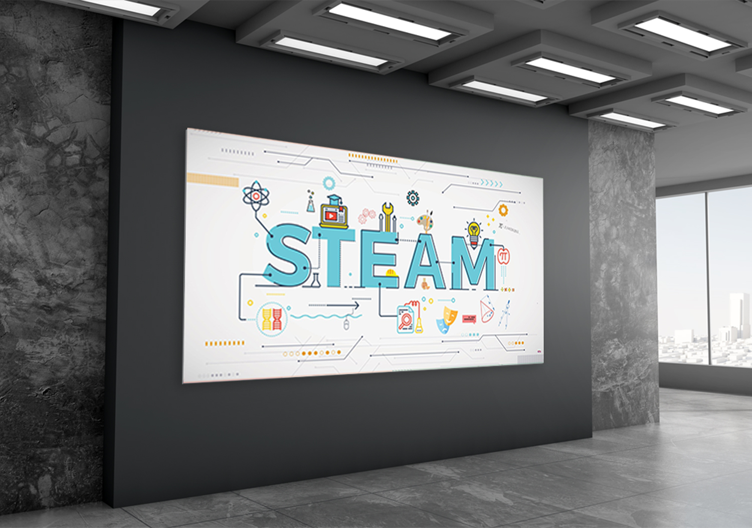 Steam Okul Posteri