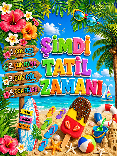Şimdi Tatil Zamanı Hatıra Branda 54
