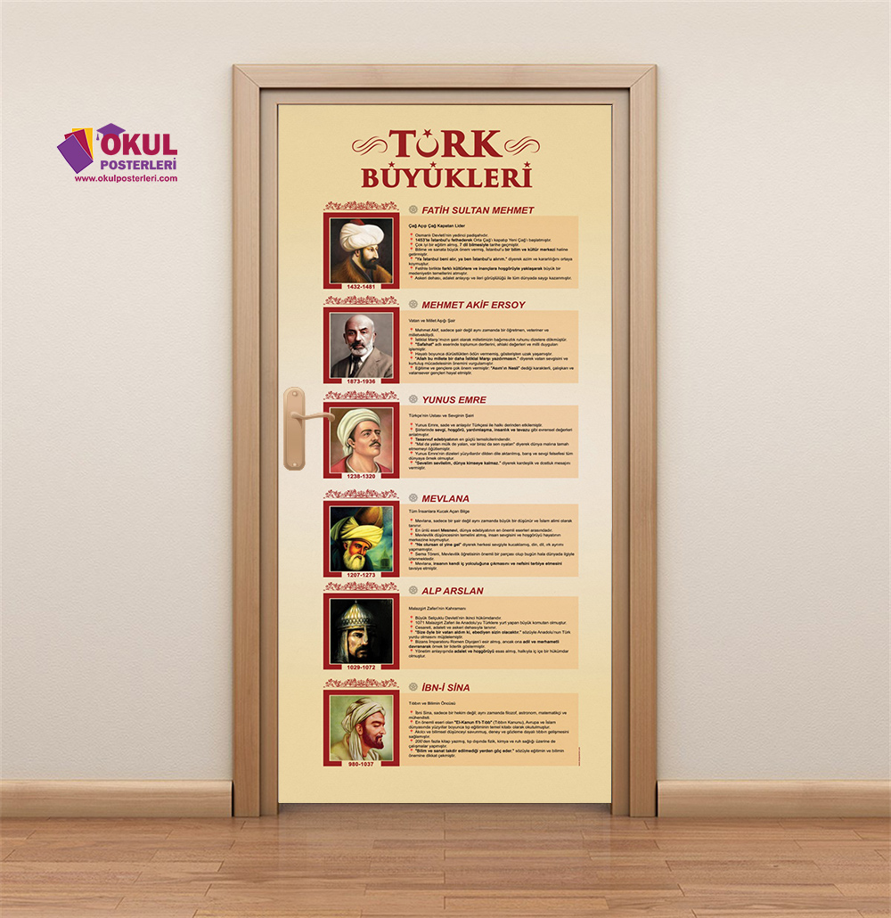 Türk Büyükleri Kapı Giydirme