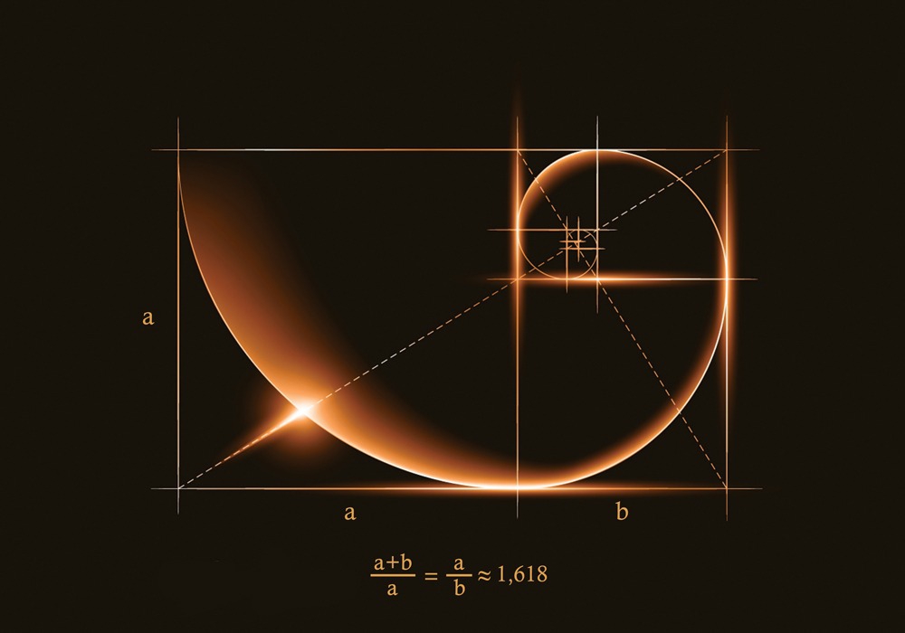 Matematik Altın Oran Okul Posteri