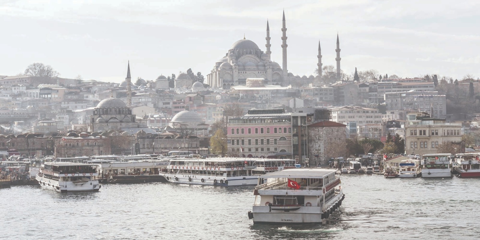 İstanbul Manzarası 10 Okul Posteri