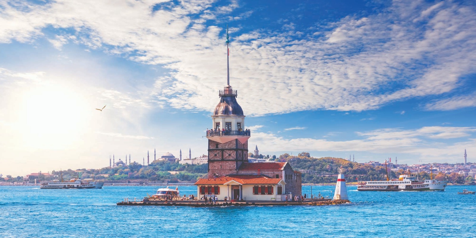 İstanbul Manzarası 2 Okul Posteri