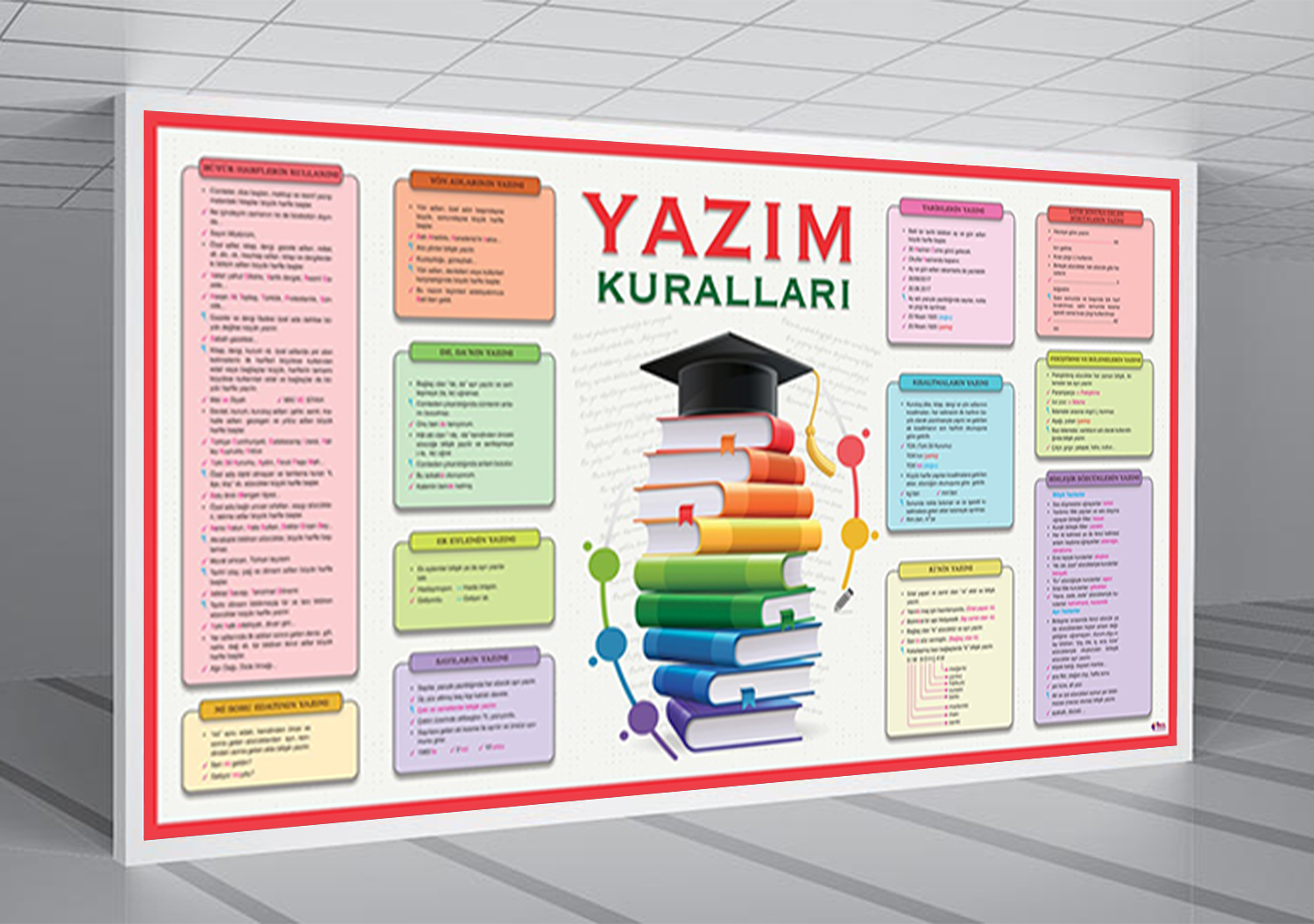 Yazım Kuralları Edebiyat Posteri