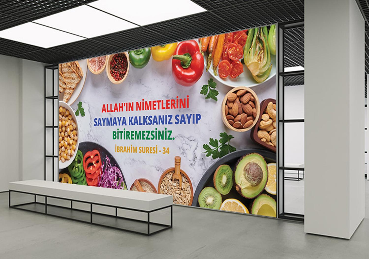 Okul Yemekhane Panosu-2
