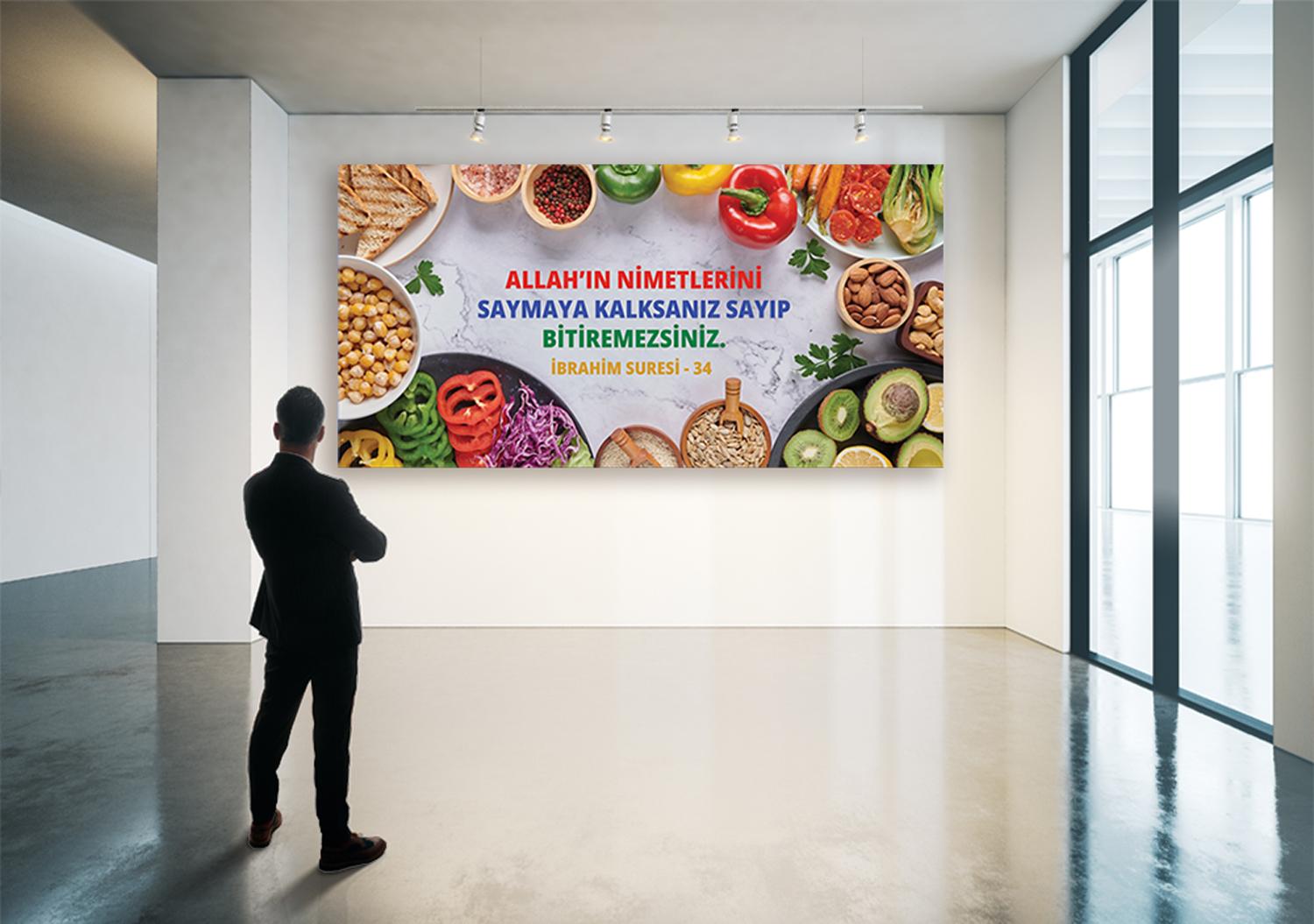 Okul Yemekhane Panosu-2